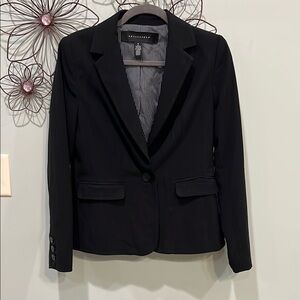 Apostrophe Black Blazer Tailored Suit Jacket